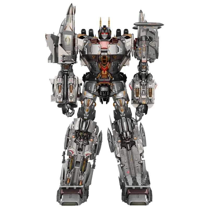 【Inventory】 DST01-002 F16 HighDrive Dream Star DST01-001 Slingshot Super Airplane Alloy Action Figure Transformed Gift with Box