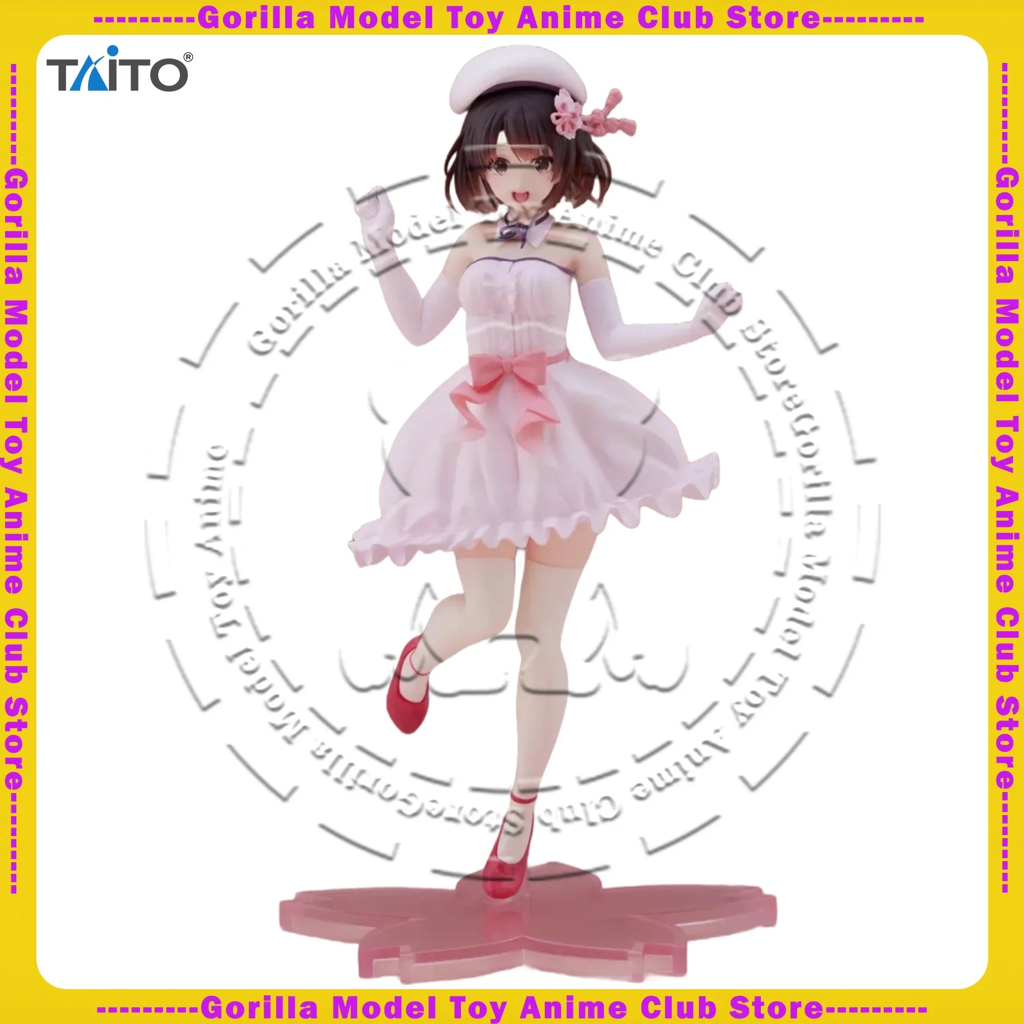 In Stock Original Genuine TAiTO Coreful Series 200mm - Saenai Heroine no Sodatekata Fine: Katou Megumi Anime Figure Collectible