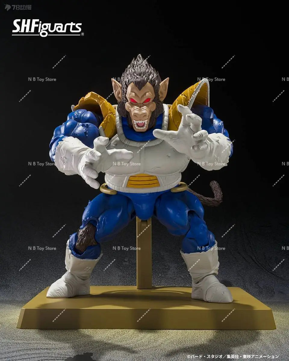 In Stock Bandai SHF Dragon Ball Great Ape Vegeta Gorilla Giant Ape Bick Great Demon King Sun Gohan (Beast Form) Collection Gift