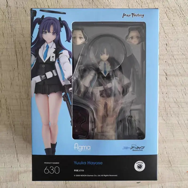 In Stock Max Factory Figma 630 Yuuka Hayase Blue Archive Action Figures Anime Model Toys Gift