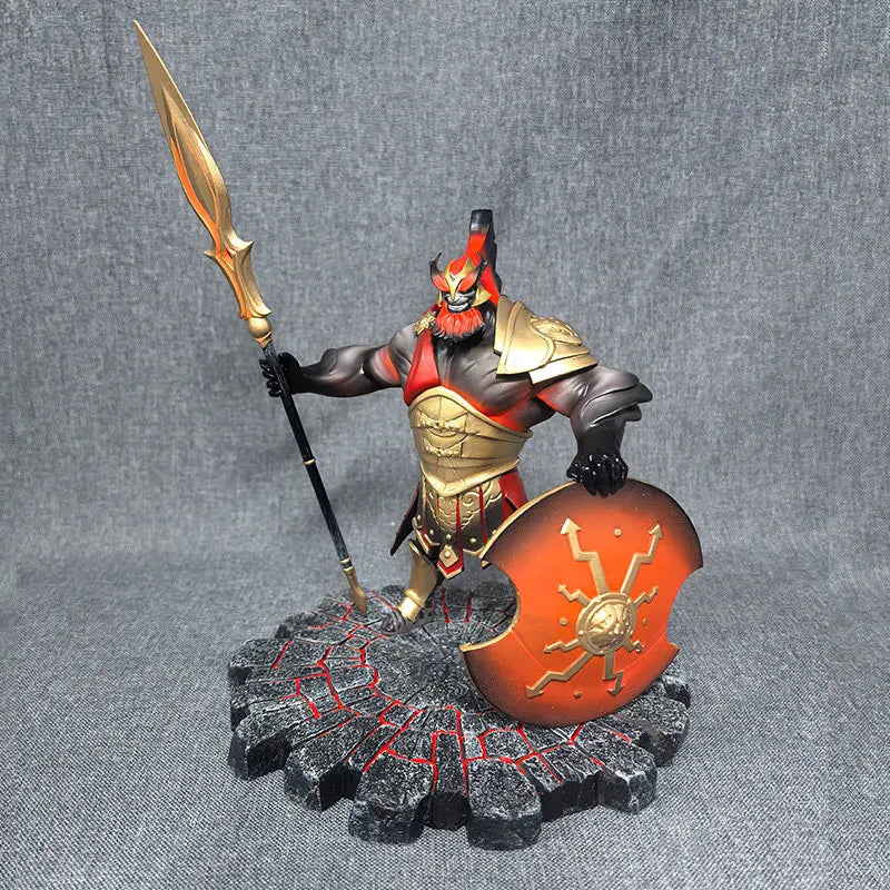 21cm Dota2 Figure Mars Earthshaker Resin Anime Game Collectible Model High-End Customization Desktop Decorations Gifts Kids Toys