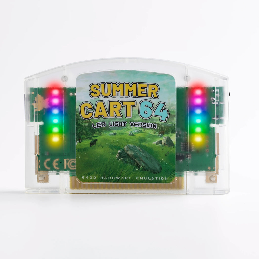 Open Source Summer Cart 64 SC64 5600 Games in 1 Cartridge 32GB TF Card Included 64DD Games Support N64 Games for Nintendo 64