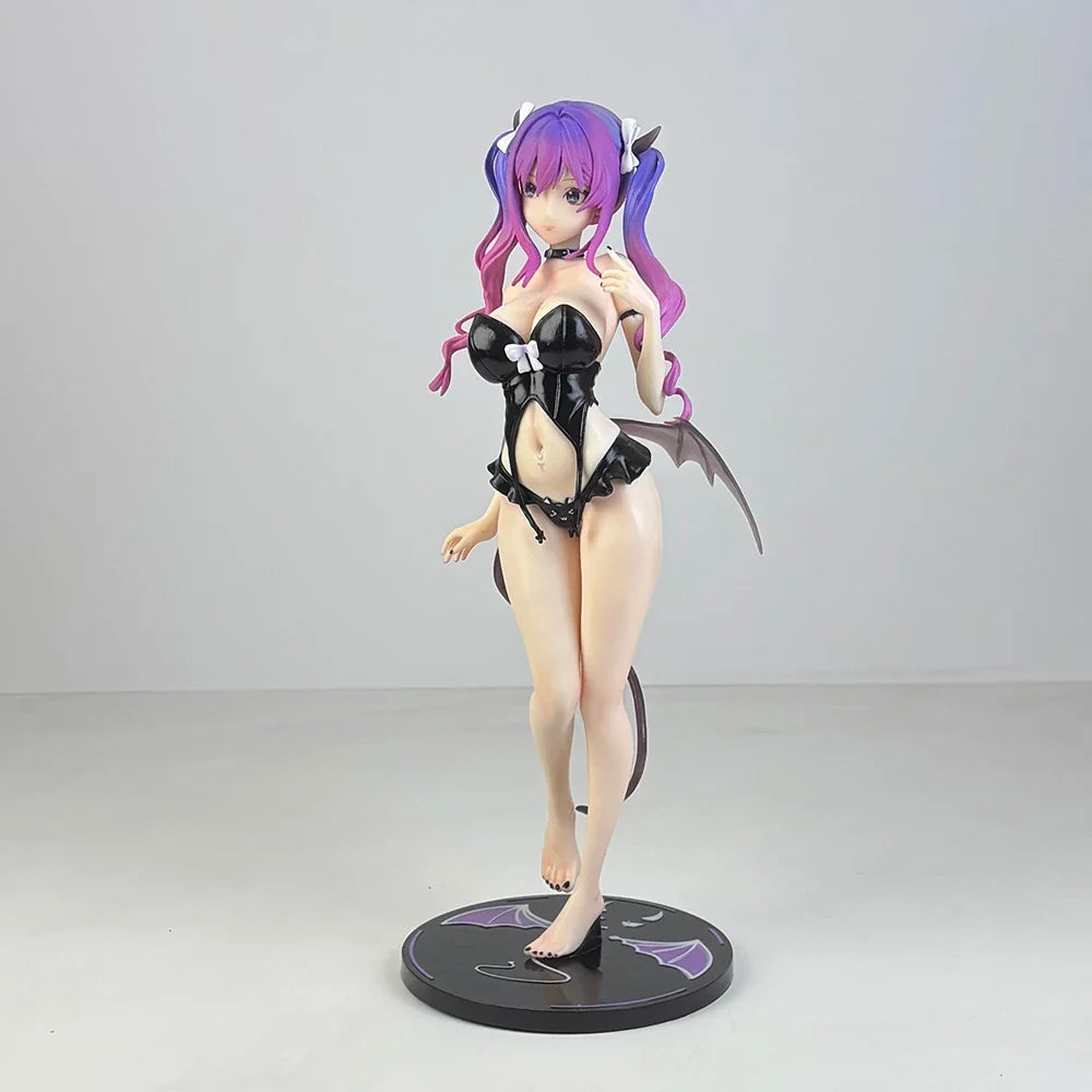 Anime Glowing Little Succubus Momoko 1/6 PVC Action Figure Toys 27cm Momoroser Girls Anime Figure Model Collection Doll Gift