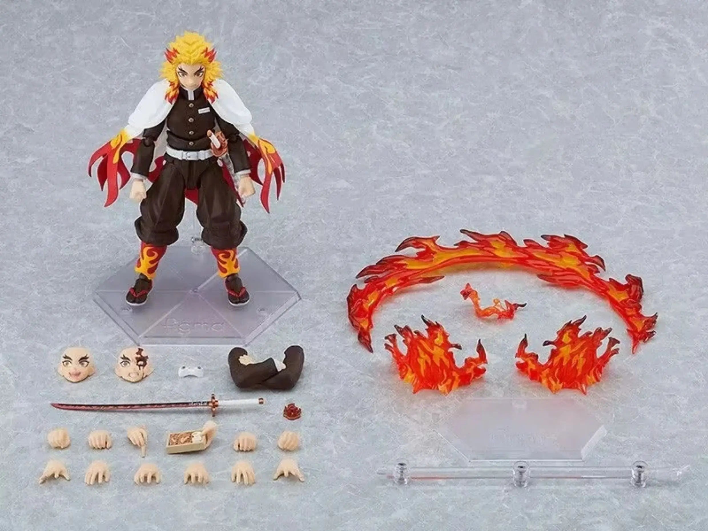 Demon Slayer Flame Hashira Rengoku Action Figure Model Tanjirou Nezuko Agatsuma Zenitsu Anime Figure Collect Hobbies Toys Gifts