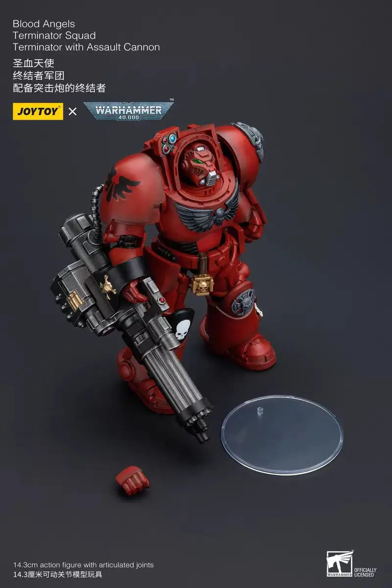 【In Stock】JOYTOY Warhammer 40K Blood Angels Terminator Squad 1/18 Action Figures Toys Model Collection Ornaments
