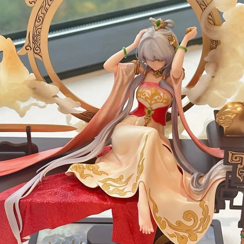 New In Stock Bearpanda Vsinger Virtual Idol  Luo Tianyi 1/6 Action Figure  Mulan Lyrics Ver Model Game Accessories Toy Gift