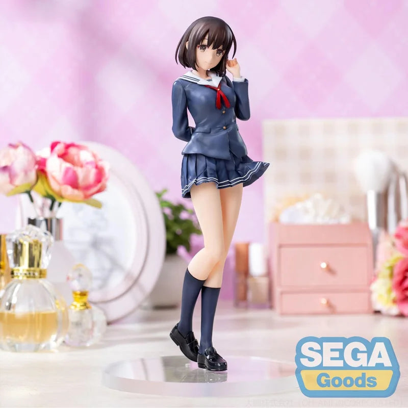 In StockSaekano -How to Raise a Boring Girlfriend- Megumi Kato Uniform Ver. Fine Luminasta Action Figure Collectible Toy