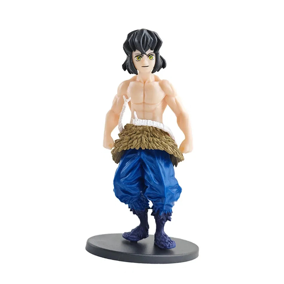 Anime 16CM Demon Slayer Kimetsu No Yaiba Figure Kamado Tanjirou Action Figure Agatsuma Zenitsu Nezuko Warrior PVC Model Toys AAA