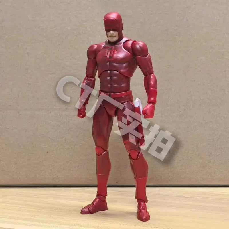 In Stock Ct Toys Daredevil Figure Mafex 223 Comic Version Shf Anime Action Figure Figurine Statue Model Custom Gifts Toys
