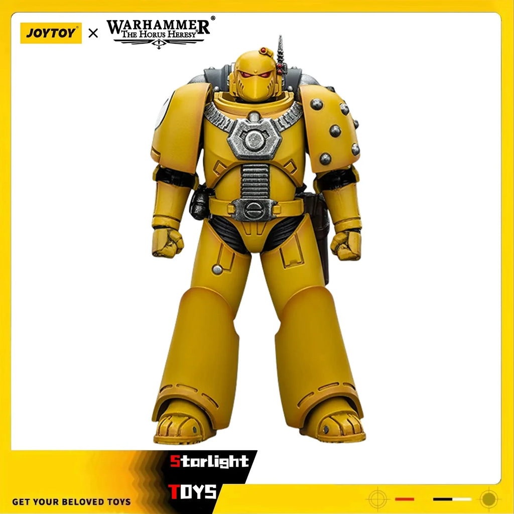 JOYTOY Warhammer 40K Imperial Fist MKVI Tactical Legionary 1/18 Action Figure Toy Collection