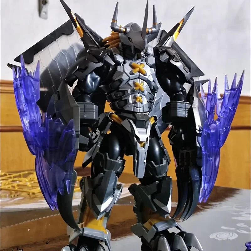 Frs Wargreymon verbesserte Version mit Spezialeffekten-Teilen Digimon Anime Figur Bausatz Actionfigur Sammlung Spielzeug
