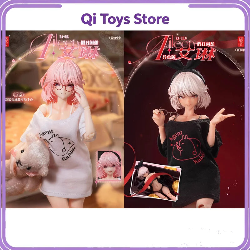 Schneckenhaus 1:12 Modell Ra-01l Aileen Loungewear Sonnengeküsste Actionfigur Mädchen Bewegliches Gelenk Spielzeug Aileen Figur Sammelgeschenk