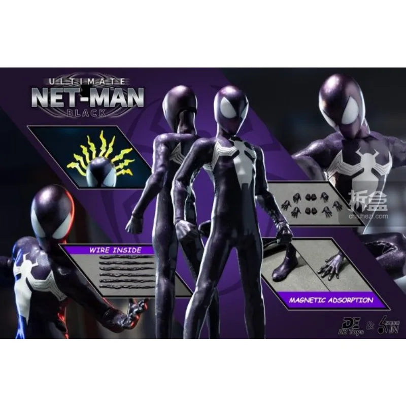 DBTOYS Original 1/12 Finished Movable Doll Series Spider-Man Anime Action Figure Assembly Model Toys Collectible Gifts for Boys