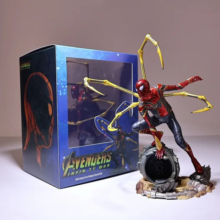 Hasbro Marvel Spider Man Superhero Spiderman Action Figure 18cm Spider-Man Anime Decoration Collection Doll Toys Model Children