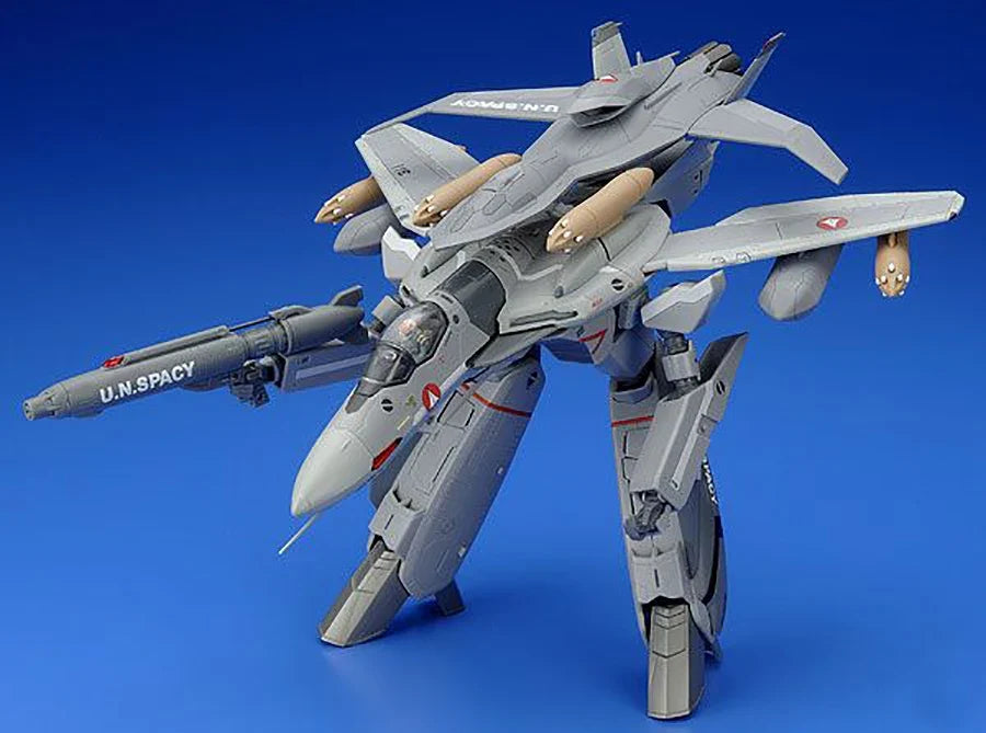 YAMATO MACROSS Zero 1/60 Scale VF-0A Shint Kudo With QF-2200D-B Ghost Booster Action Figure Complete Deformation 36cm Original