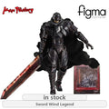 Max Factory Original Figma Schwert Wind Legende 410 Gus Crazy Warrior Armor Ver Neu Bemalter Skelett Anime Actionfigur Modell Spielzeug