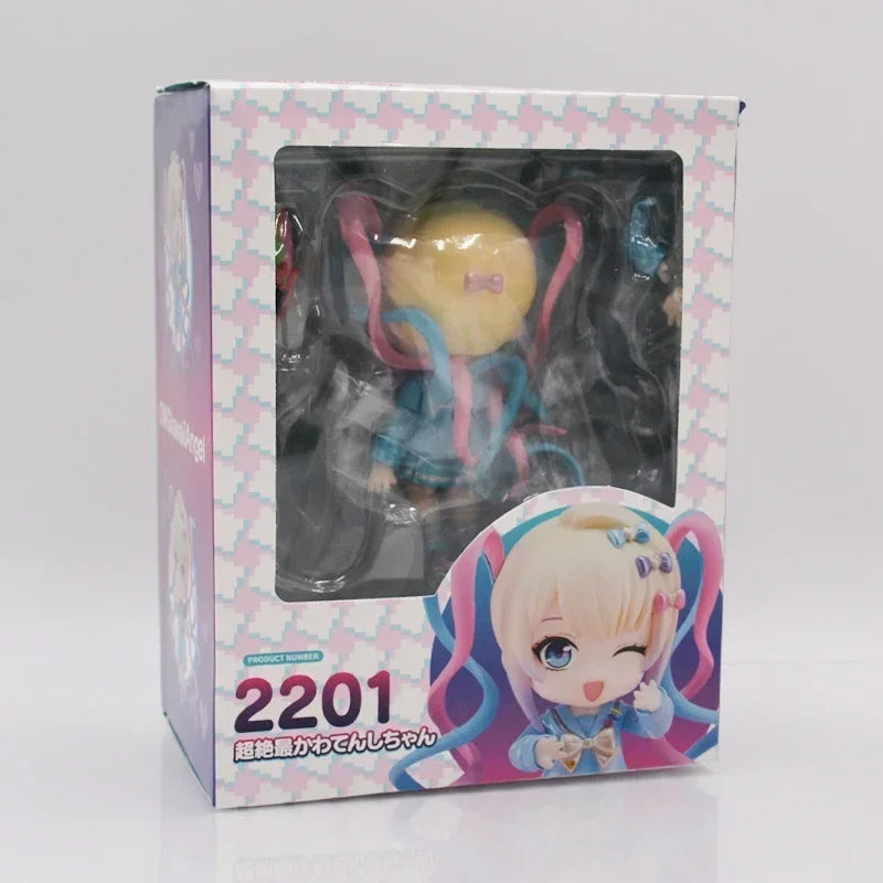 18cm NEEDY STREAMER OVERLOAD Ame-chan Anime Girl Figure Super Ten-Chan/OMGkawaiiAngel chan Action Figure Model Doll Toys Gifts