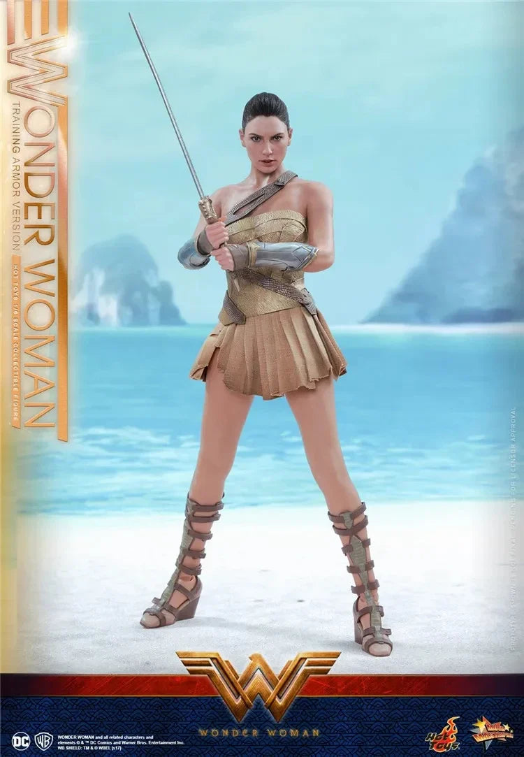 HotToys MMS424 1/6 Scale Wonder Woman 2.0 Training Edition Female Soldiers Full Set 12Inch Action Figure Doll Body In Stock