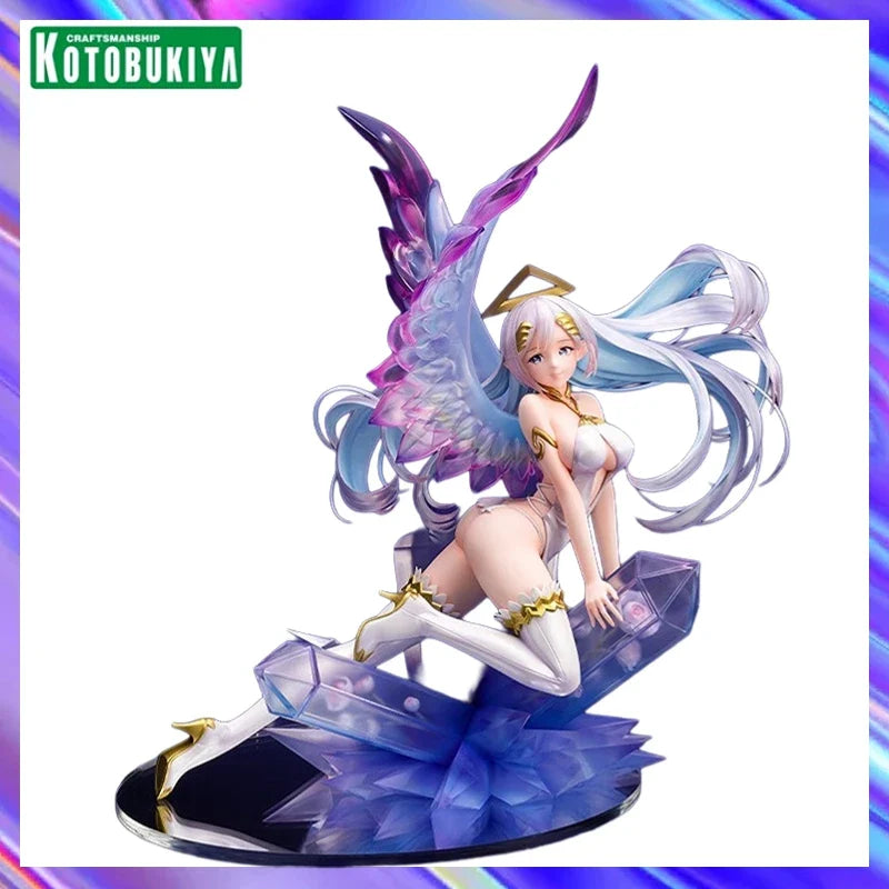 Original in Stock KOTOBUKIYA Fantasy Art Museum Verse01 Crystal Angel Aria 1/7 Figures Model Toys Gifts Collection Ornaments