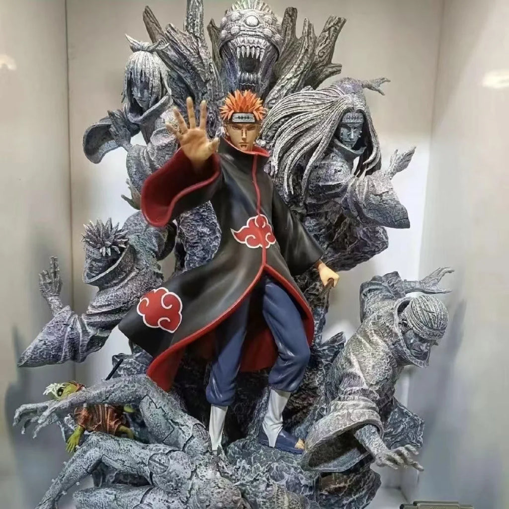 HOT NEW Anime Figure Pvc six realms Payne Akatsuki Gk Statue Figurine Model Doll Ornament Collection Room Decora Christmas Gifts