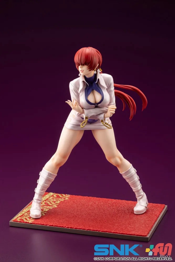 In Stock Original KOTOBUKIYA SNK BISHOUJO STATUE Furious Doubles Sharmi 1/7 Action Figures Figures Models Toys Gifts Collection