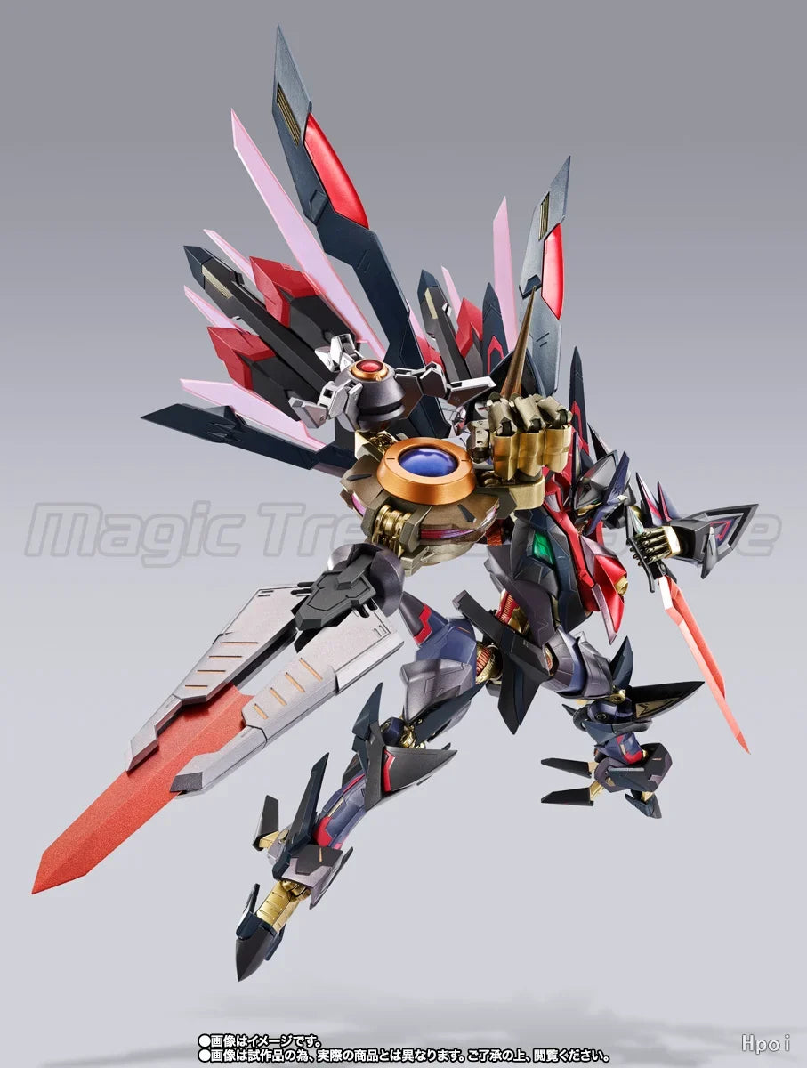 【MT】Original BANDAI SPIRITS METAL BUILD CODE GEASS Pure Almaria - PURE ELEMENTS GUREN - Finished Mecha Action Figure Model Toys