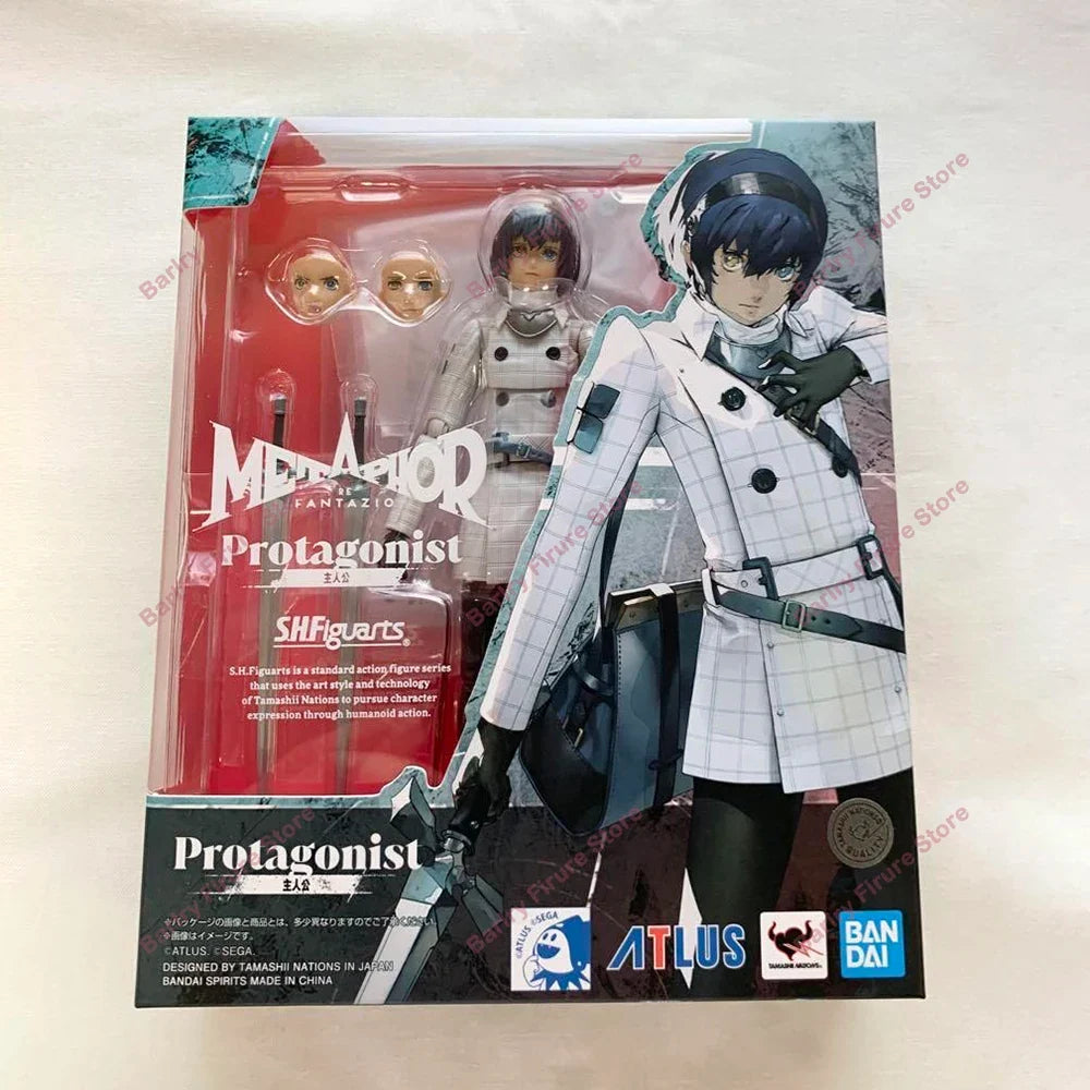 In Stock BANDAI S.H.Figuarts SHF Metaphor: ReFantazio Protagonist Shujinkou Anime Figure Action Figurine BANDAI Boxed Model Toys