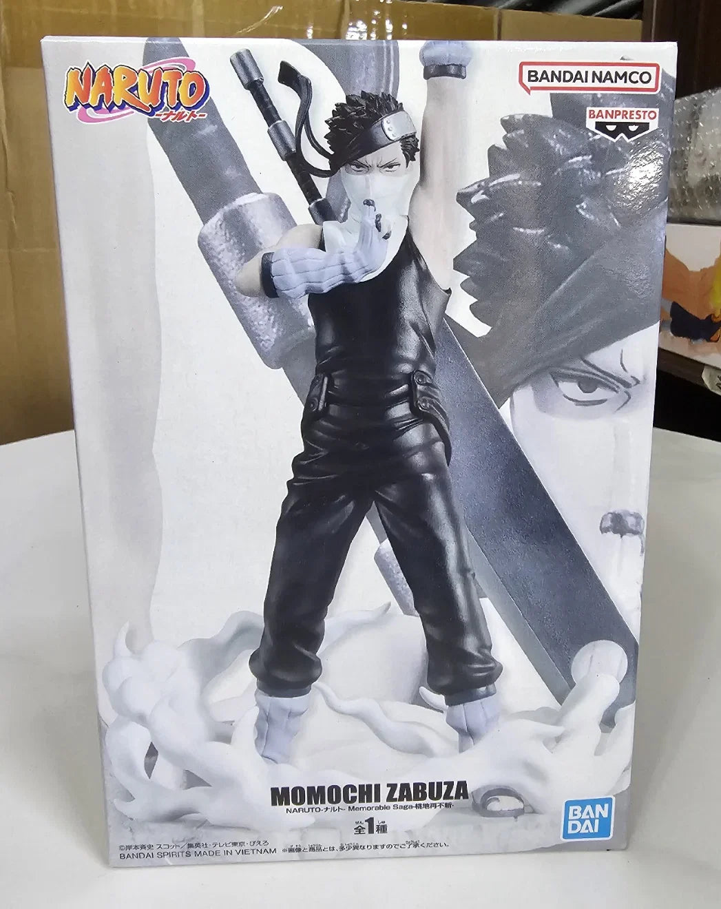 In Stock Original BANPRESTO Memorable Saga Naruto Haku Momochi Zabuza Naruto Figure Anime Model Genuine Boxed Toy