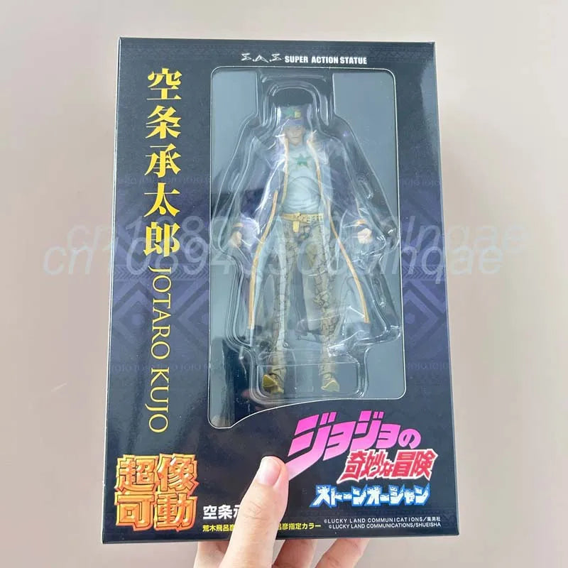 Jojo's Bizarre Adventure Figur Jotaro Kujo Actionfigur Sammelmodell Spielzeug Zimmerornament Geschenk für Kinder