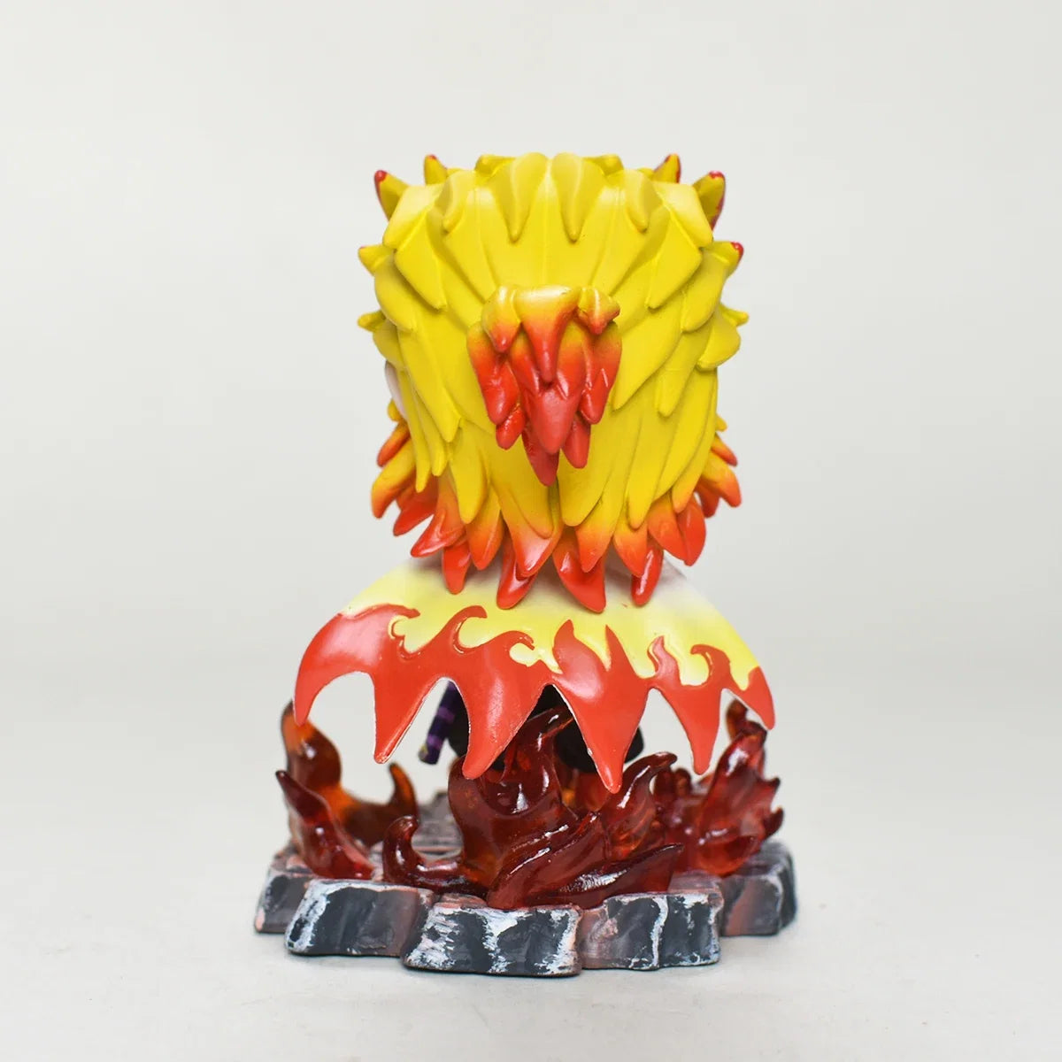 10cm/3.93in Anime Demon Slayer Figure Rengoku Kyoujurou Figure Collection Statue Model Toy Gift