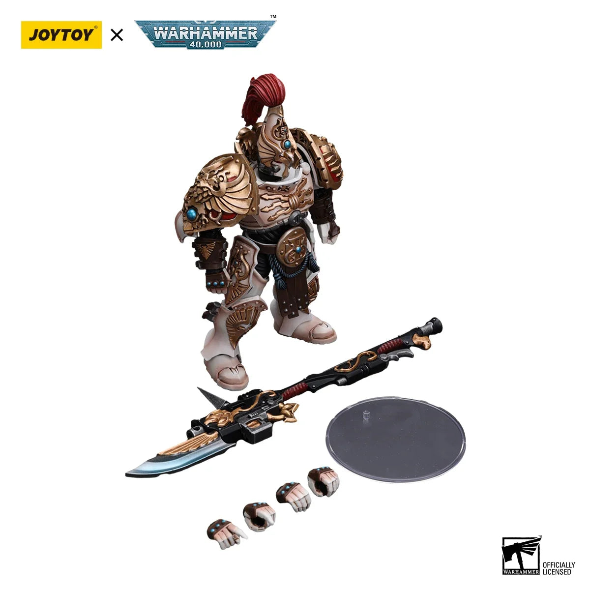 [IN-STOCK] JOYTOY Warhammer 40K 1/18 Action Figures Adeptus Custodes Solar Watch Anime Collection Model Toys