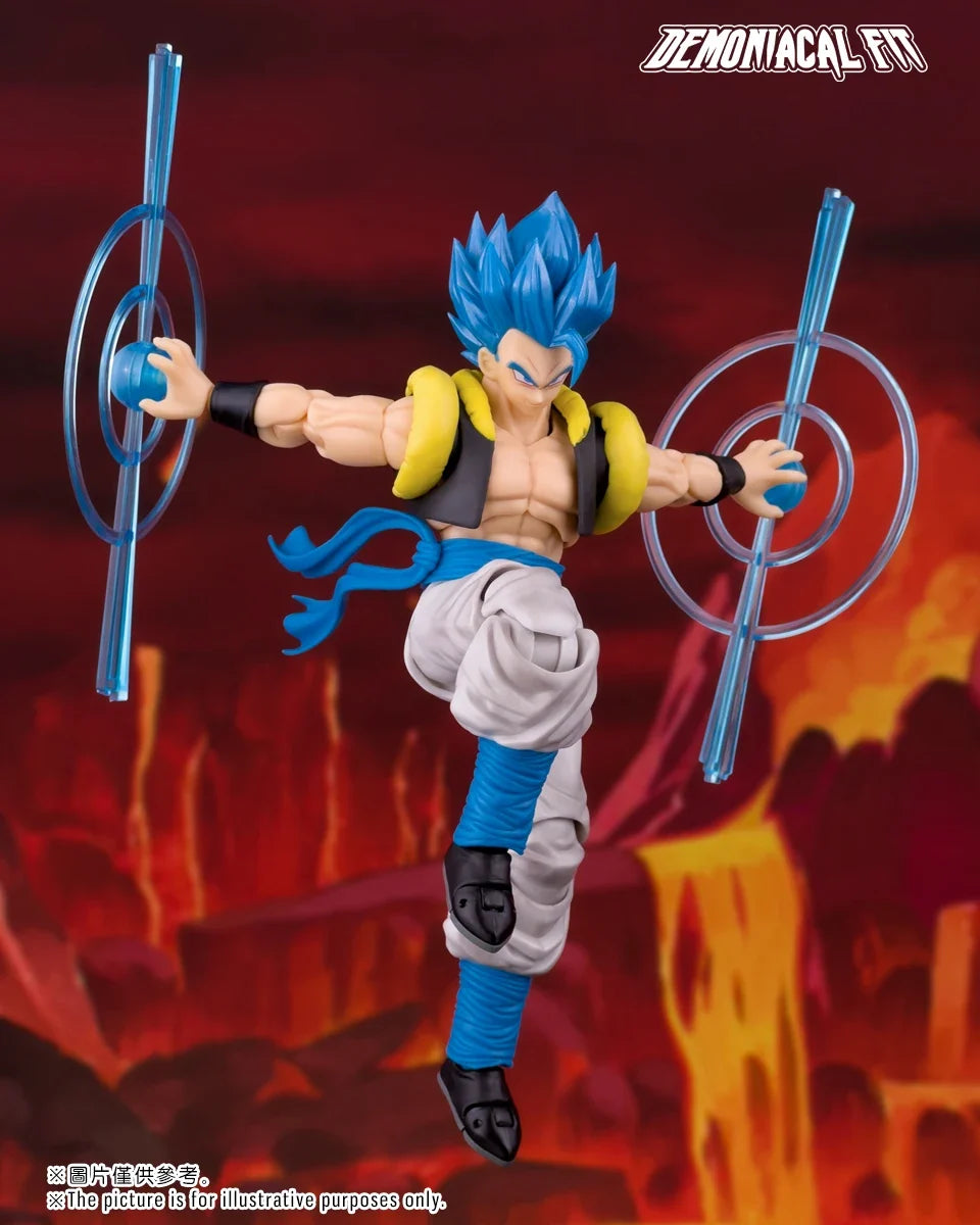 New Hot Demoniacal Fit Hero Waltz Super The Ultimate Dance Sailan Gogeta Shf Action Figures Model Toy Surprise Christmas Gift