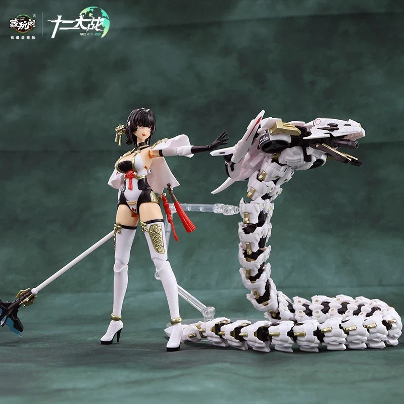 Cang Toys 12taisen Tw-Mw001 Samael Mobile Assembly Mecha 1/12 Scale Girl Model Action Figure Collection Decoration Toy Gift