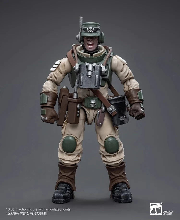 1/18 JOYTOY Action Figure 40K Astra Militarum Cadian Armoured Sentinel Anime Model Toy