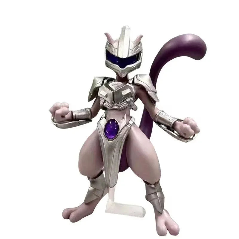Pokemon Mewtwo Legendary Action Figures Anime Model Perimeter Car Interior Ornaments PVC Toys Doll Collection Children Gifts