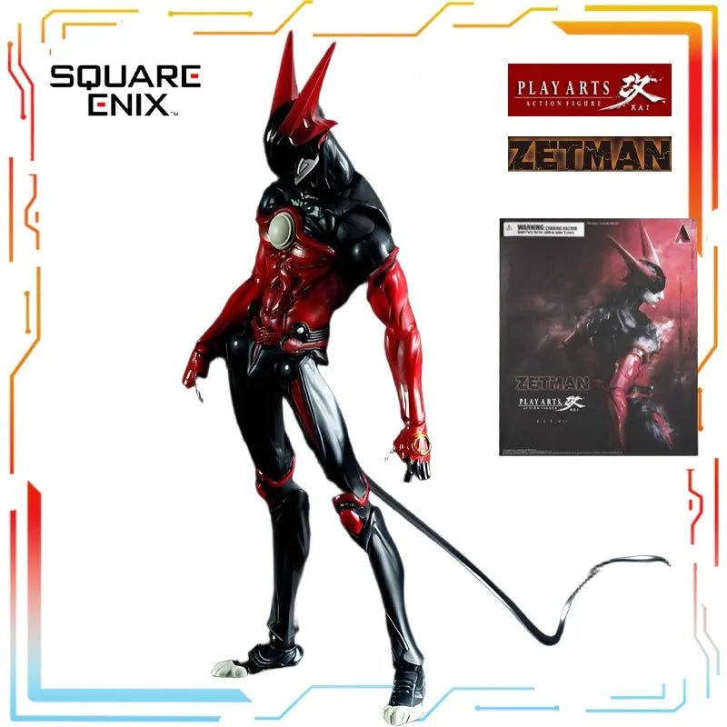 SQUARE ENIX Original PLAY ARTS Modified Finished Movable Doll Series ZETMAN Anime Action Figure Model Toys Gifts for Boys