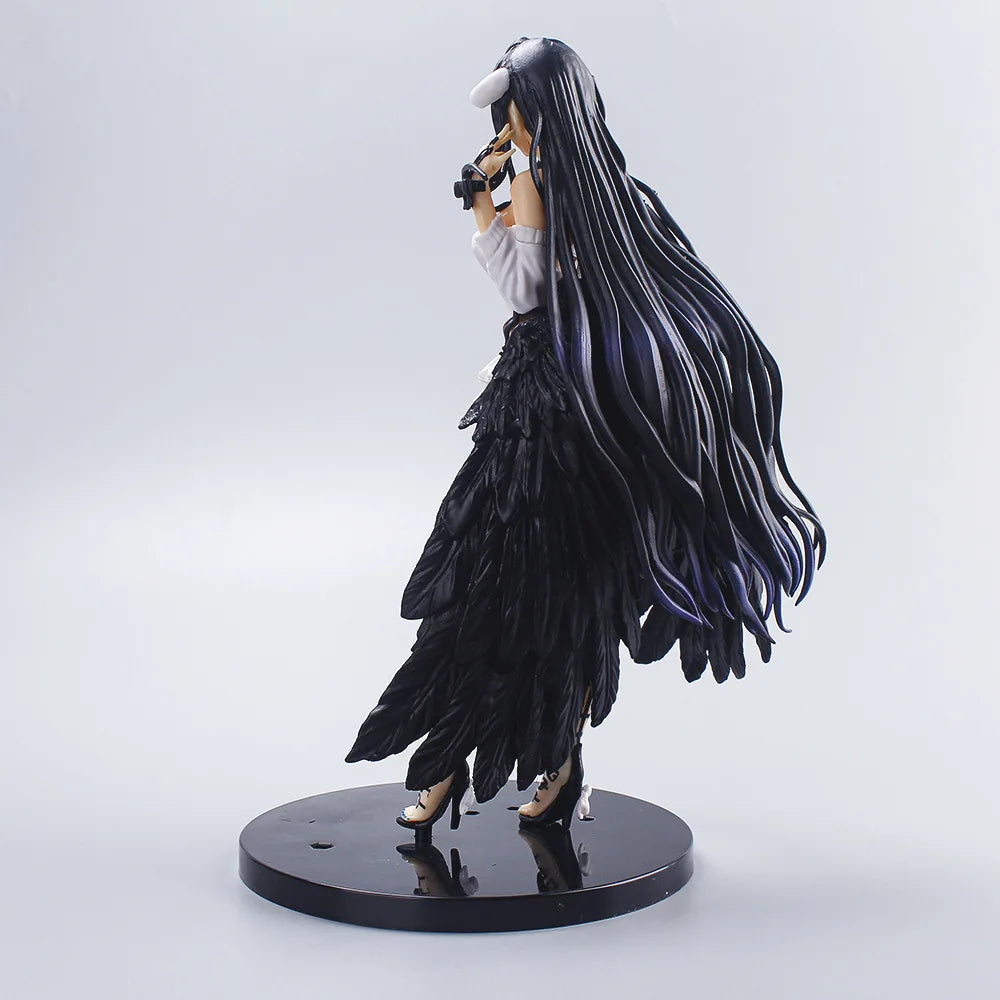 Overlord III Albedo Ver. 21 Cm Anime Figure Albedo PVC Action Figure Toy Beautiful Girl Doll Collection Model Christmas Gift