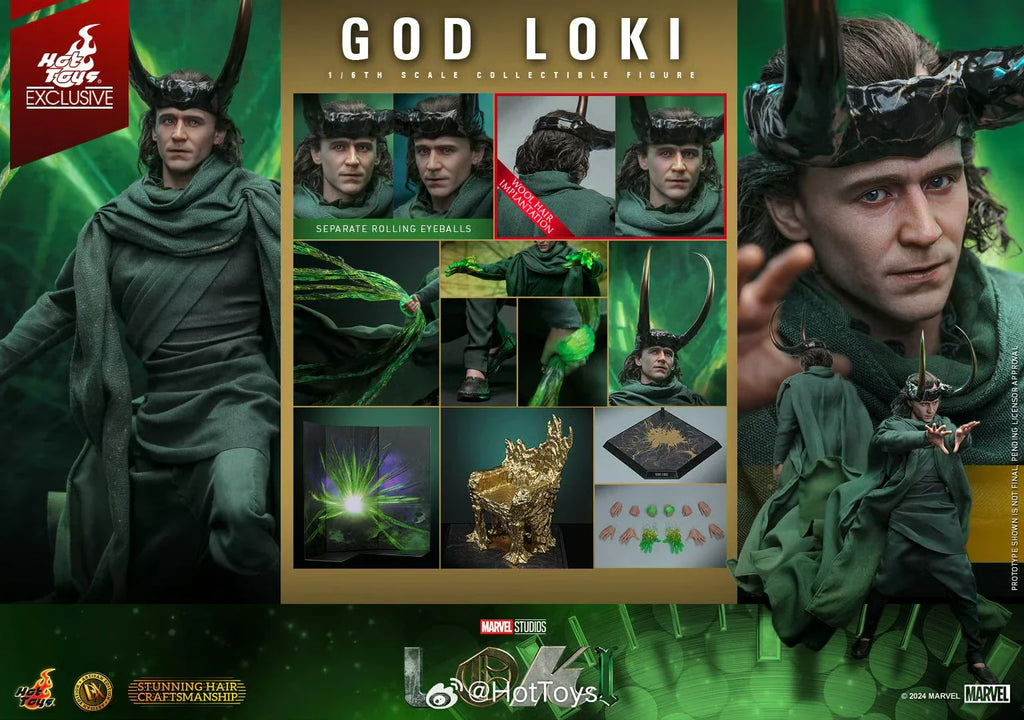 Auf Lager HotToys Gott Loki Gel Haar Version Haartransplantations Version 1/6 Soldat Puppe Anime Actionfigur Spielzeug Modell Sammlung