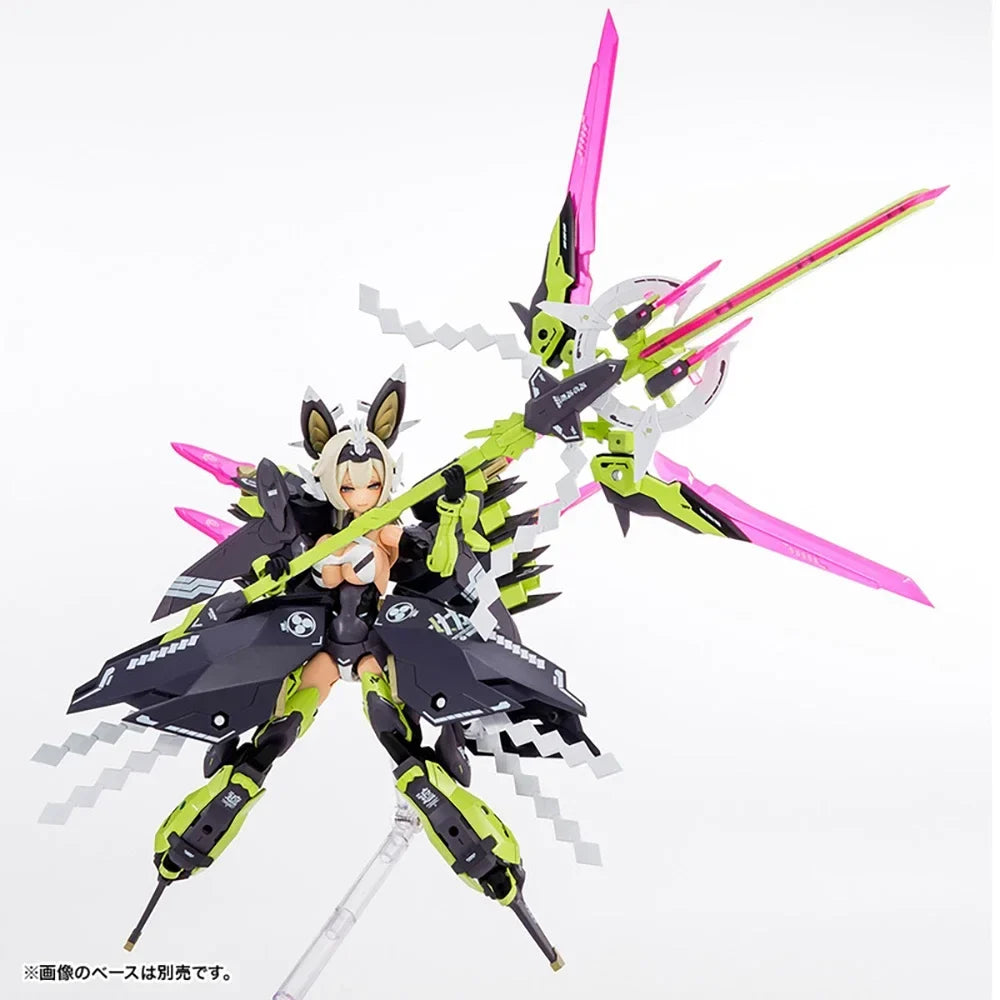 Kotobukiya  KP590 Megami Device ASRA Tamamonomae Black Nine Tails Mobile Suit Girl Anime Figure Original Genuine