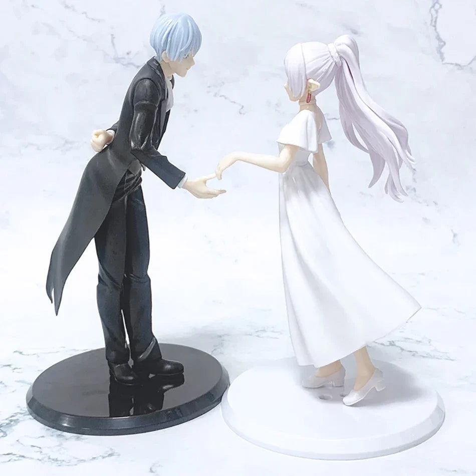 18-20cm Frieren: Beyond Journey's End Anime Figure Frieren Himmel Proposal Dance PVC Action Figure Model Collector Birthday Gift