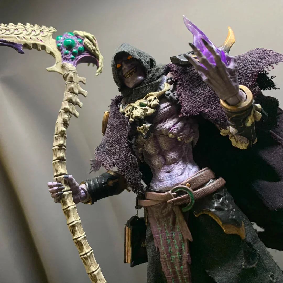 Original Memory Toys Undead Warlock Baron Salman 1/12 Scale Collectible Action Figure Set Anime Figur Kleiner Dämonensoldat