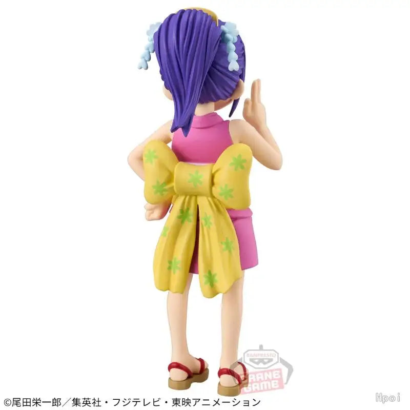 Genuine Brand New and Unopened Bandai Banpresto One Piece The Grandline Series Tama Kurozumi Anime Action Figures Model Cute Toy