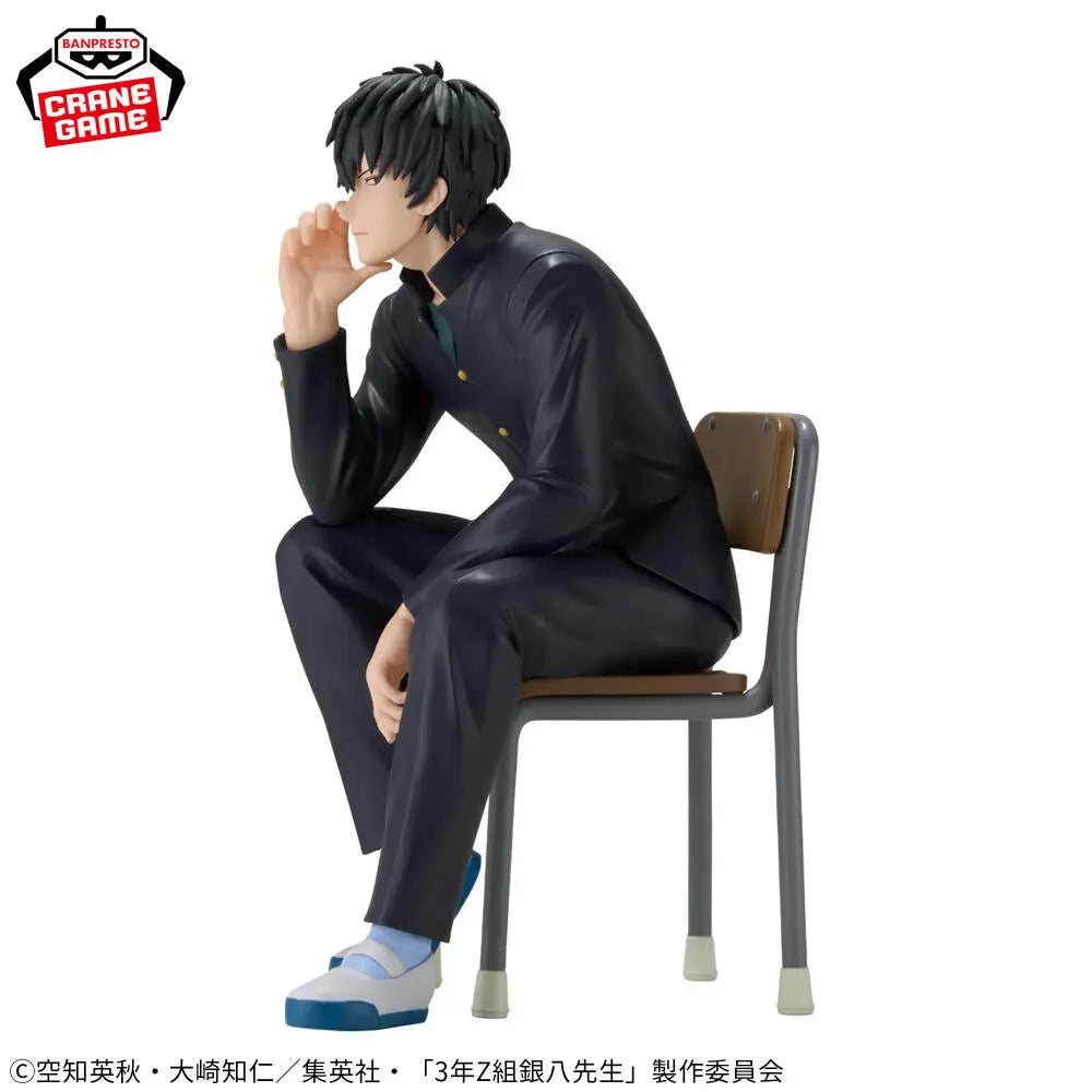 In Stock Genuine BANPRESTO Gintama 3rd Year Z Group Ginpachi Teacher Desk Figure Hijikata Toushirou Figure Anime Model Toy