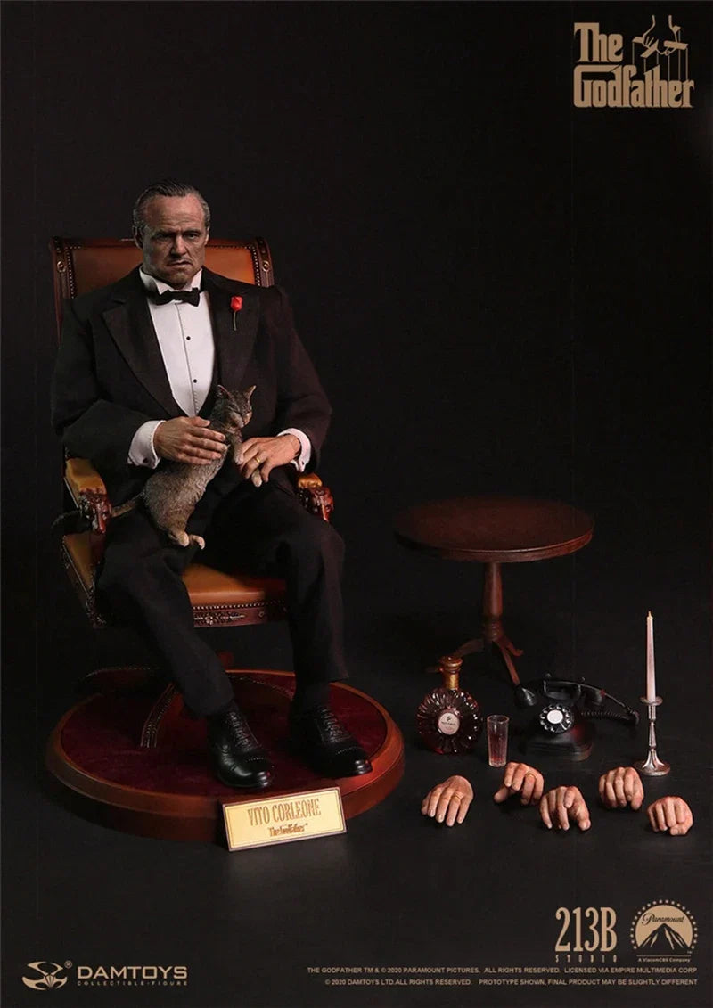 Limited Stock Dms032/Dms033 1/6 Godfather Vito Corleone Gentleman  Action Figure Family Decor 12'' Full Set Male Soldier
