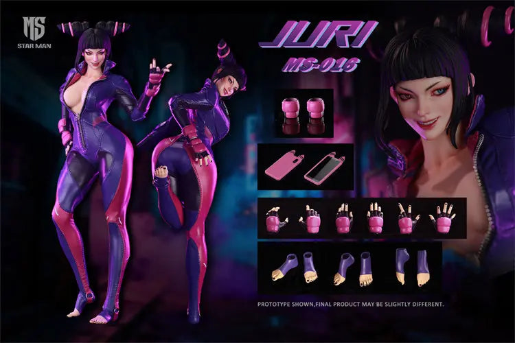 STAR MAN 1:6 MS-016 Weibliche Kämpferin - Spider Han Juri Actionfigur Sammlerstück Geschenk