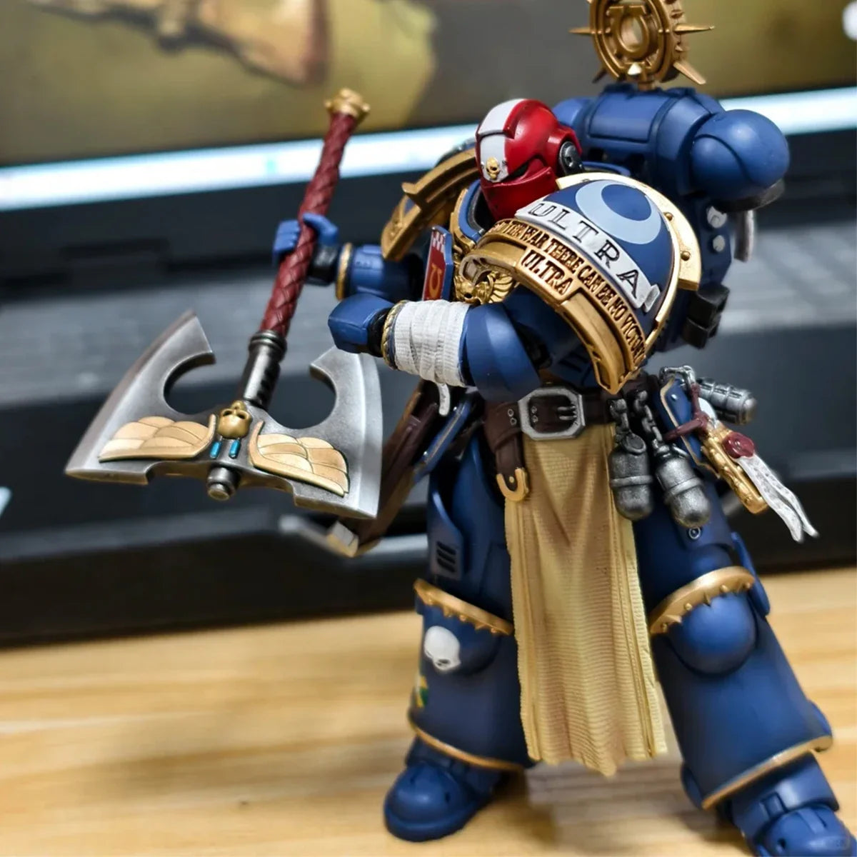 JOYTOY Warhammer 40K Action Figure 1/18 Ultramarines Metaurus Anime Figurine With Articulated Joints Collection Model Statue Toy