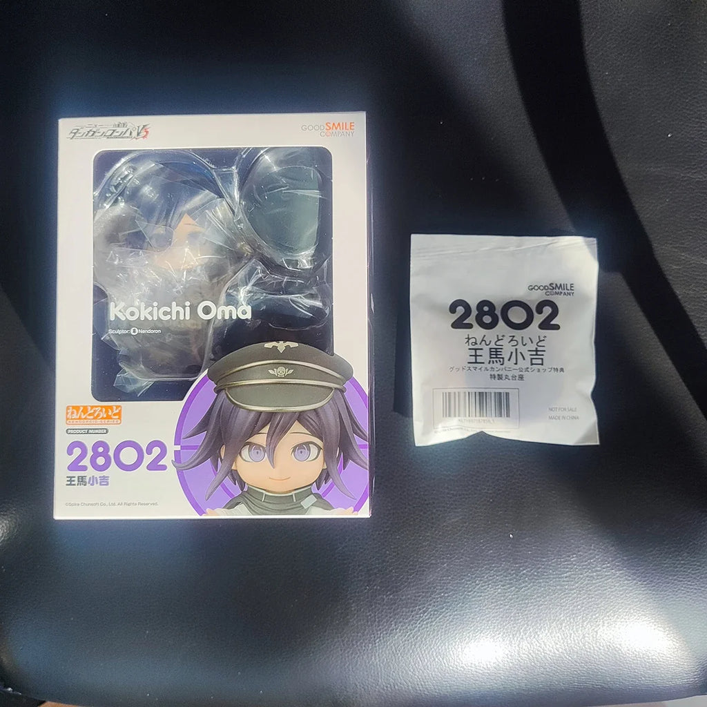 Original Genuine Good Smile Company Nendoroid (#2802) New Danganronpa V3: Minna No Koroshiai Shingakki Ouma Kokichi Model Figure