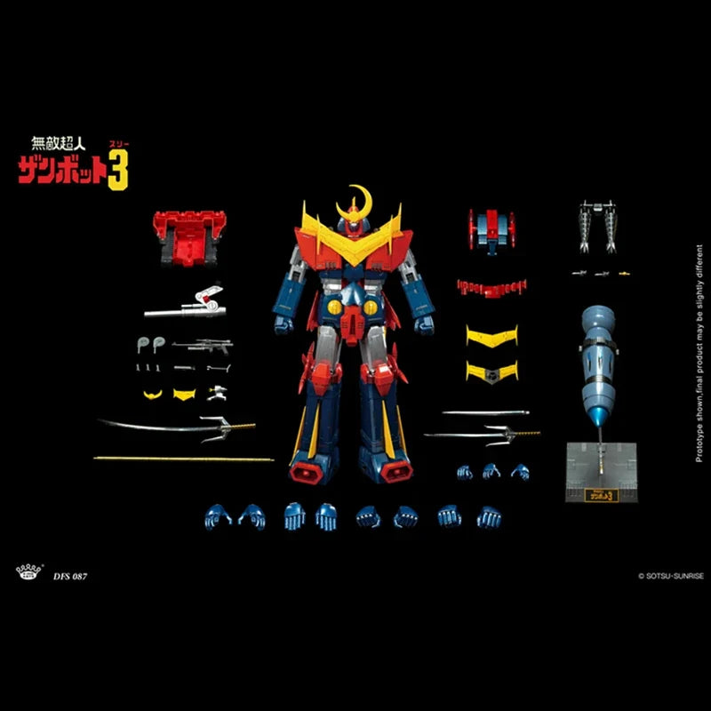 In Stock Transformed Toys  DFS087 Invincible Superman Zambo 3 Treasure 3 Fan Hobbies Action Figures Toys Collections Gifts