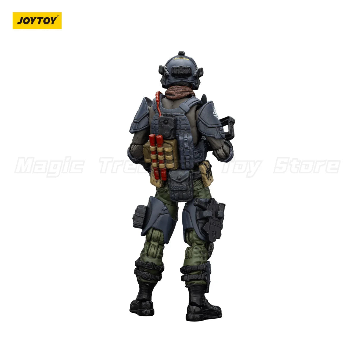 【In stock】JOYTOY 1/18 Action Figure Dark Source Stellar Scar Assault Team Ghostmanganese Figure Toys