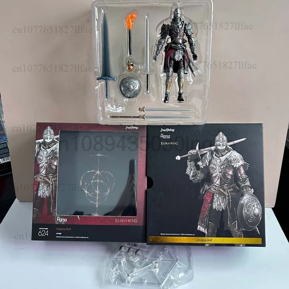 MAX FACTORY Figma 624 Raging Wolf 6 Inch Action Figure Model Toys Cool Doll Joint Movable Doll Birthday Present For Friends
